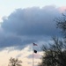 American Flag and Fort McCoy