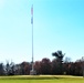 American Flag and Fort McCoy