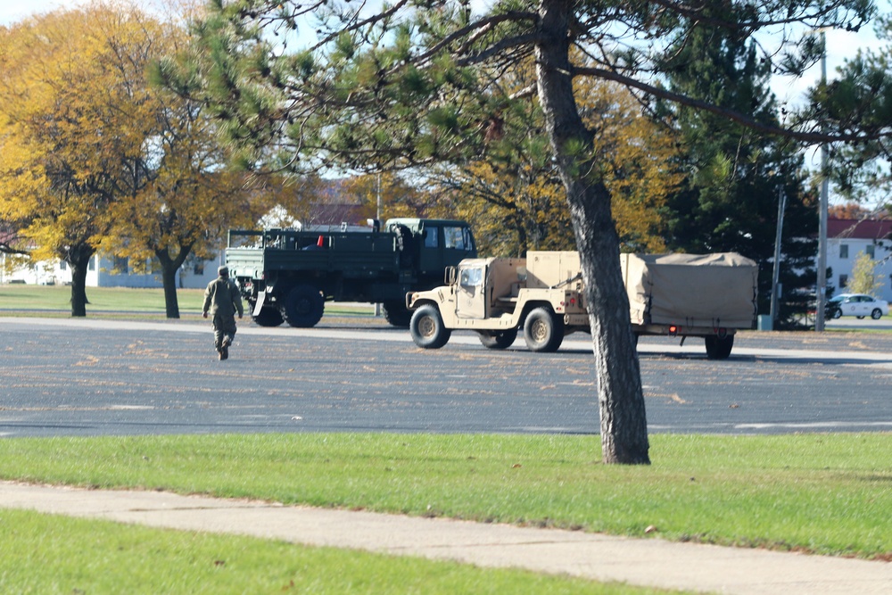 October 2020 training operations at Fort McCoy