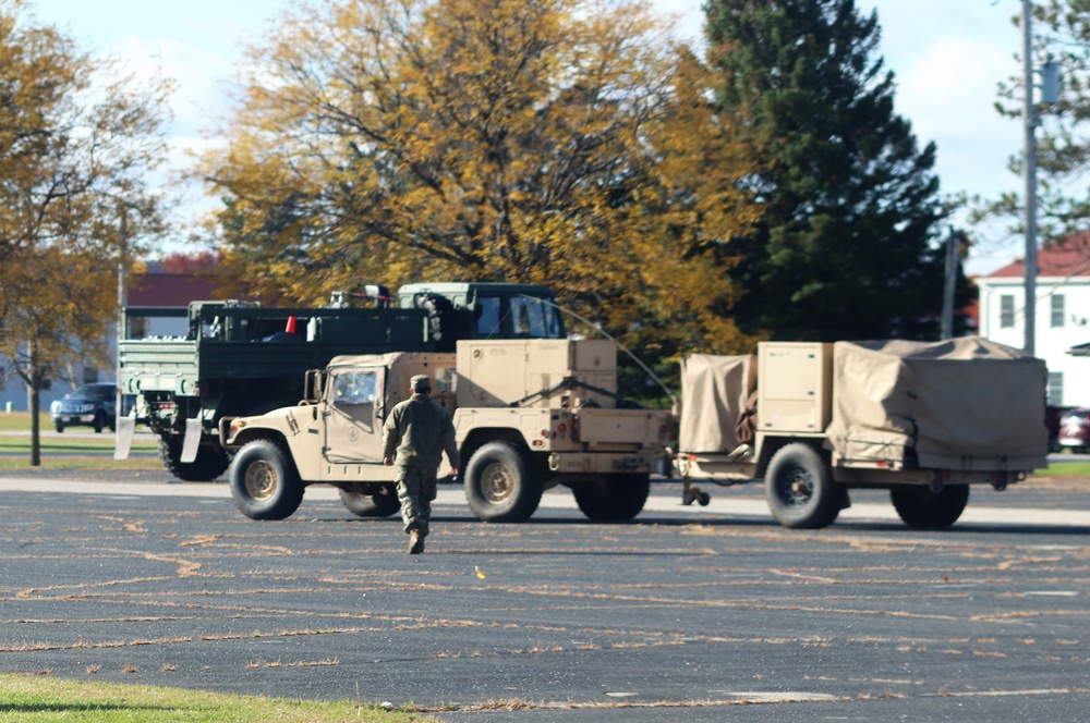 October 2020 training operations at Fort McCoy