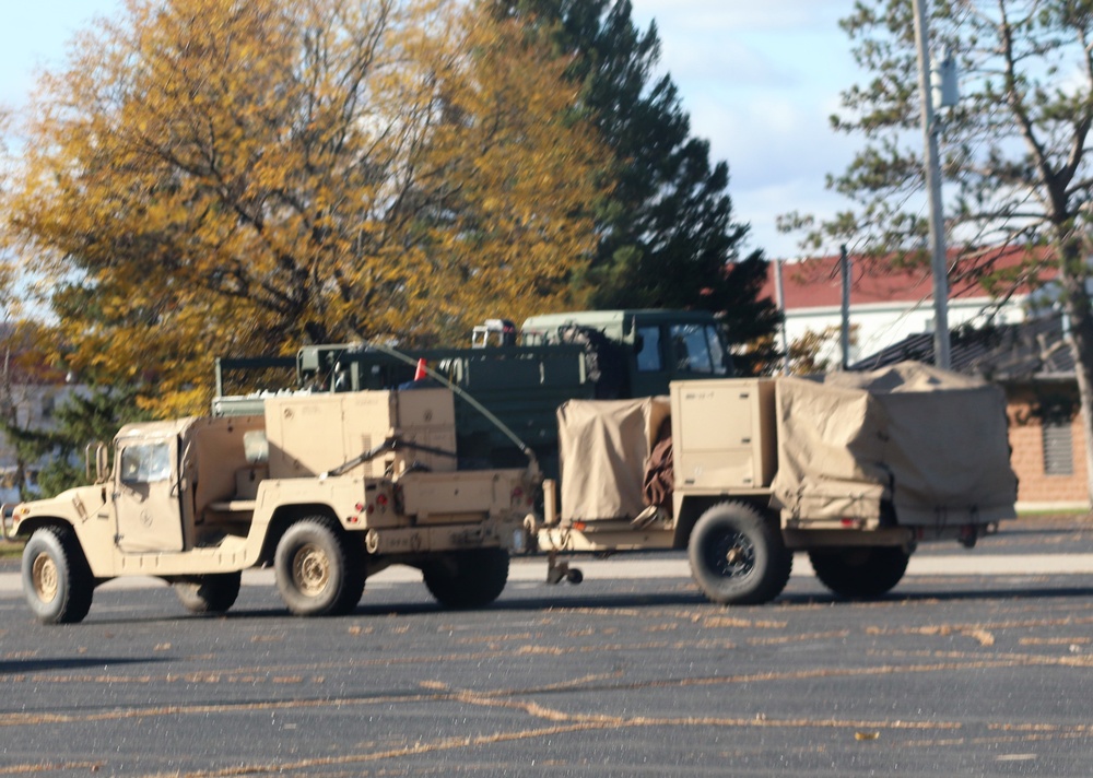 October 2020 training operations at Fort McCoy