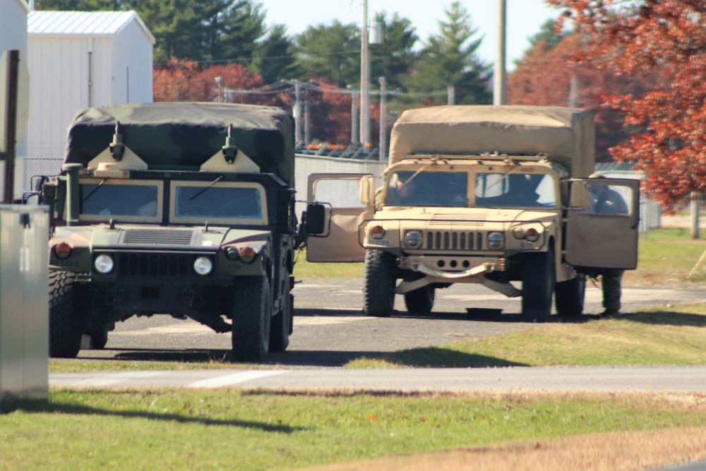 October 2020 training operations at Fort McCoy