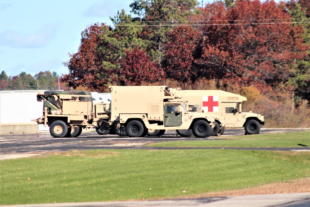 October 2020 training operations at Fort McCoy