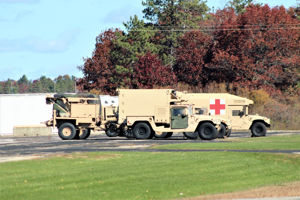 October 2020 training operations at Fort McCoy