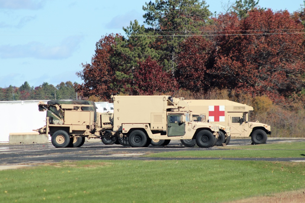 October 2020 training operations at Fort McCoy