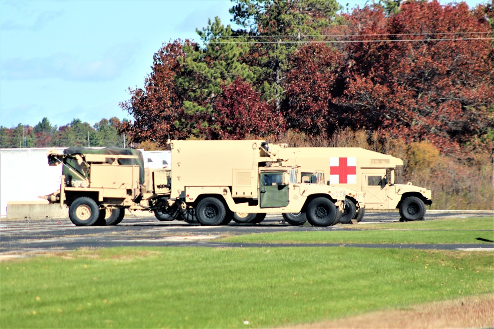 October 2020 training operations at Fort McCoy