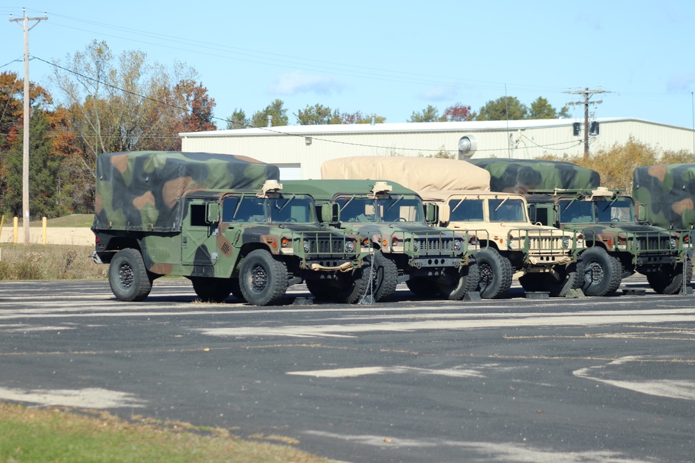 October 2020 training operations at Fort McCoy