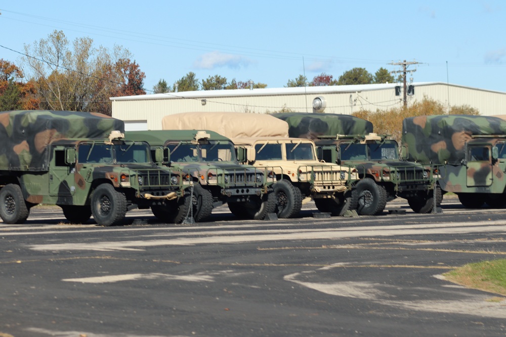 October 2020 training operations at Fort McCoy