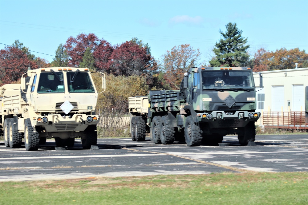 October 2020 training operations at Fort McCoy