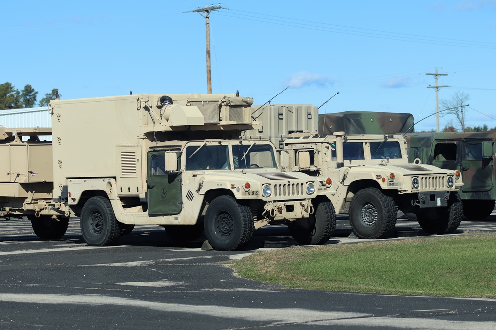 October 2020 training operations at Fort McCoy