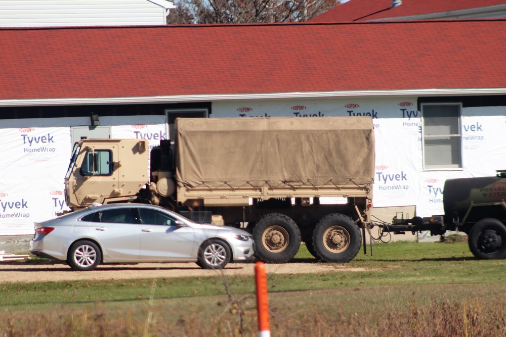 October 2020 training operations at Fort McCoy