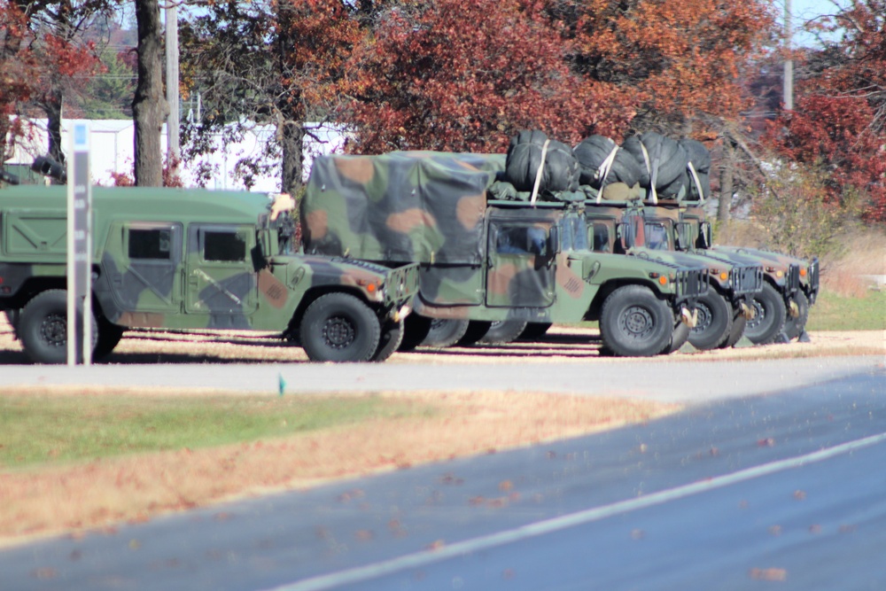 October 2020 training operations at Fort McCoy