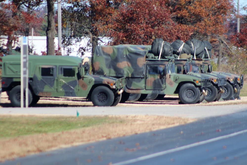 October 2020 training operations at Fort McCoy