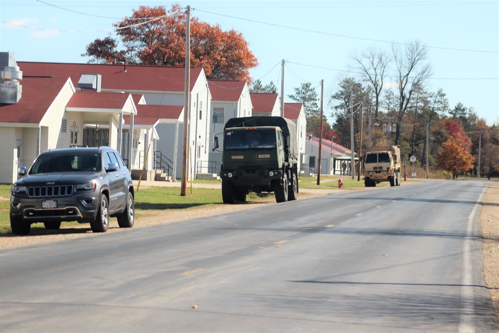 October 2020 training operations at Fort McCoy