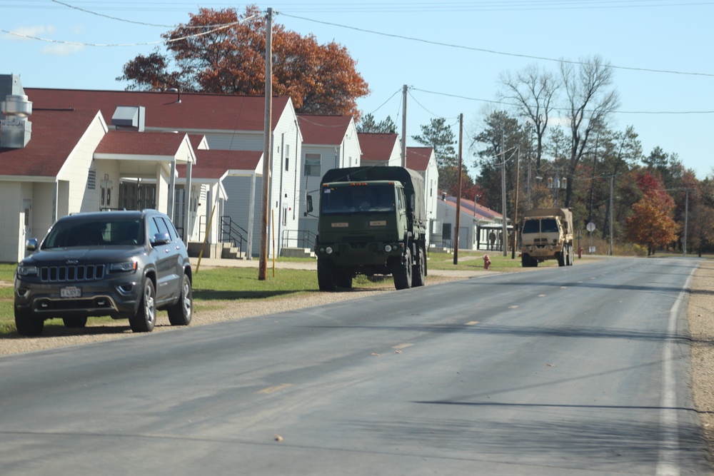 October 2020 training operations at Fort McCoy