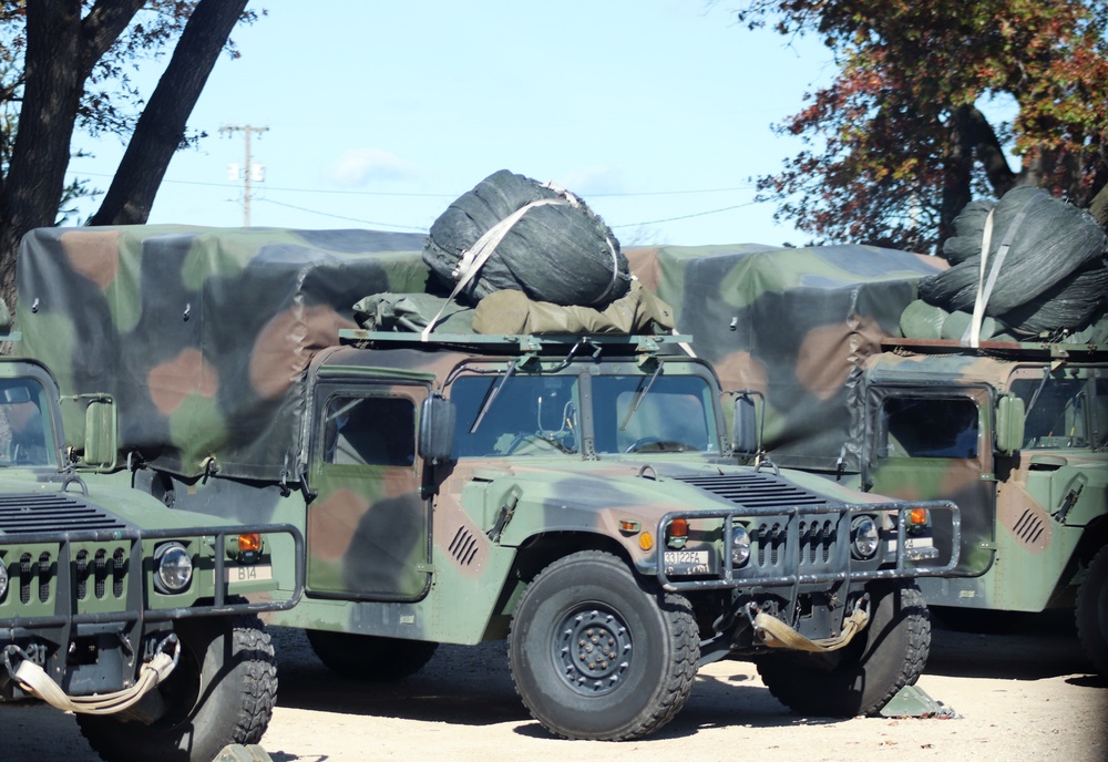 October 2020 training operations at Fort McCoy