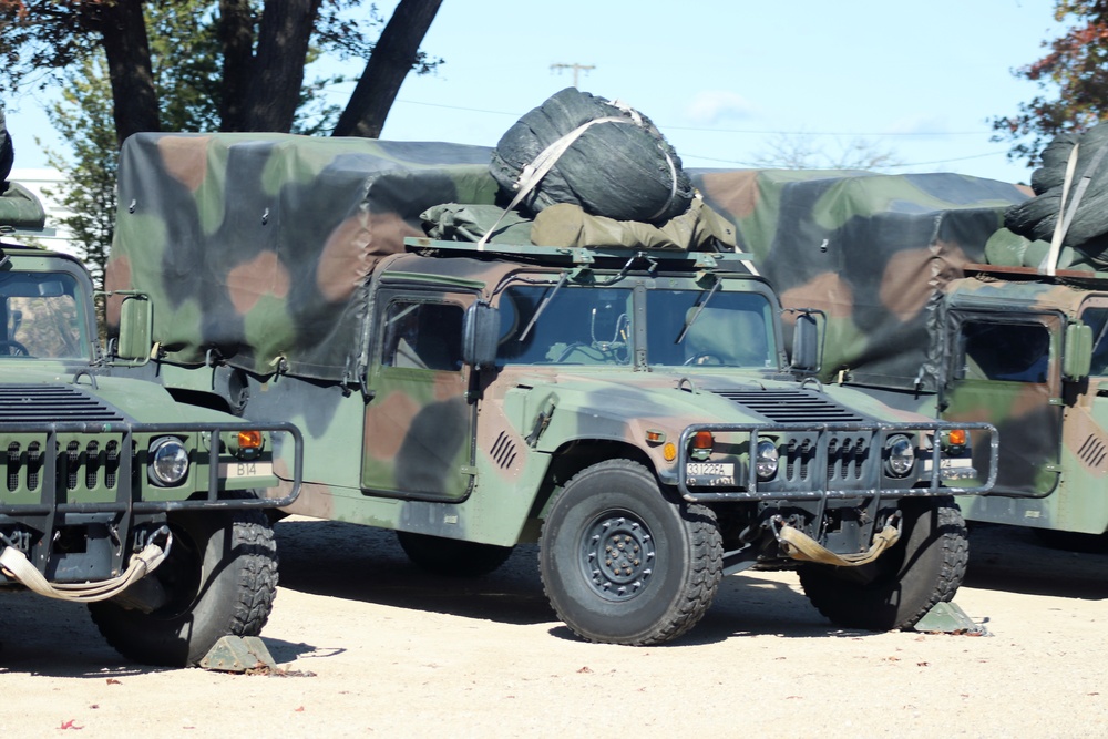 October 2020 training operations at Fort McCoy