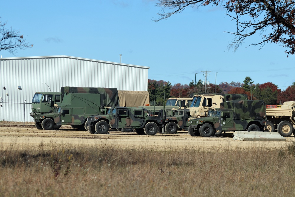 October 2020 training operations at Fort McCoy