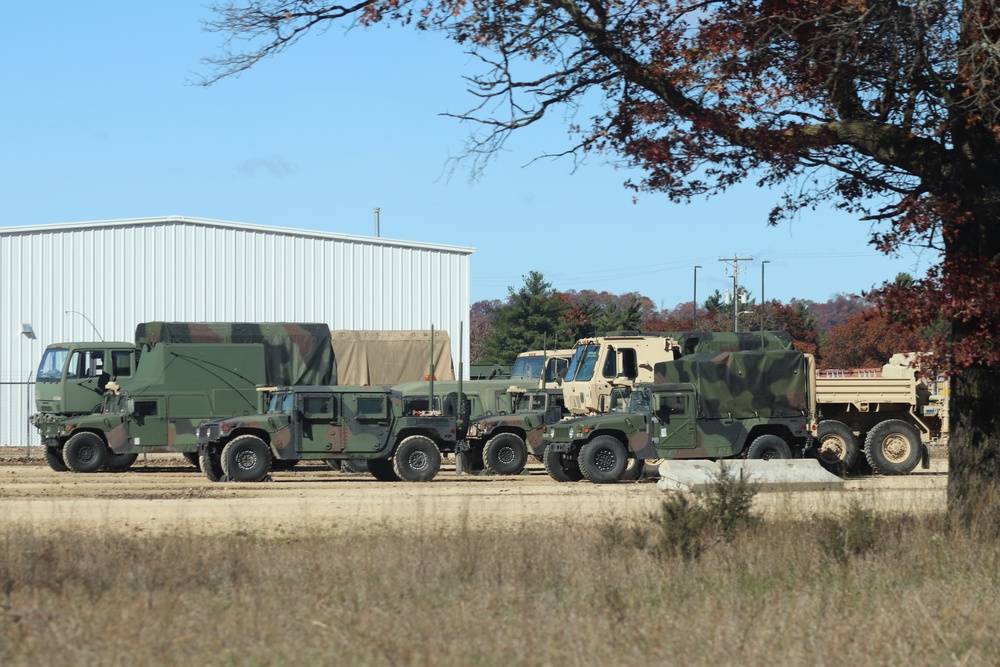 October 2020 training operations at Fort McCoy