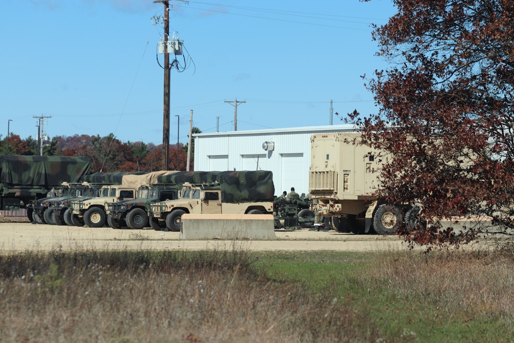 October 2020 training operations at Fort McCoy