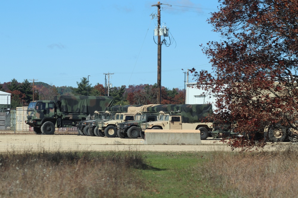 October 2020 training operations at Fort McCoy