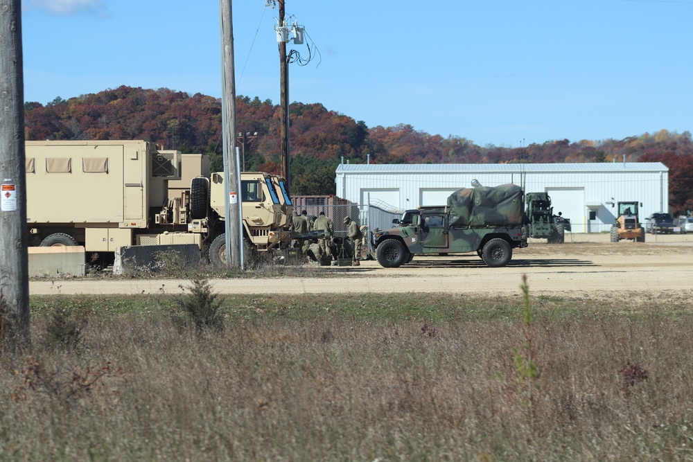 October 2020 training operations at Fort McCoy