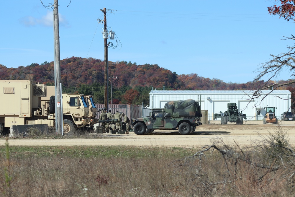 October 2020 training operations at Fort McCoy