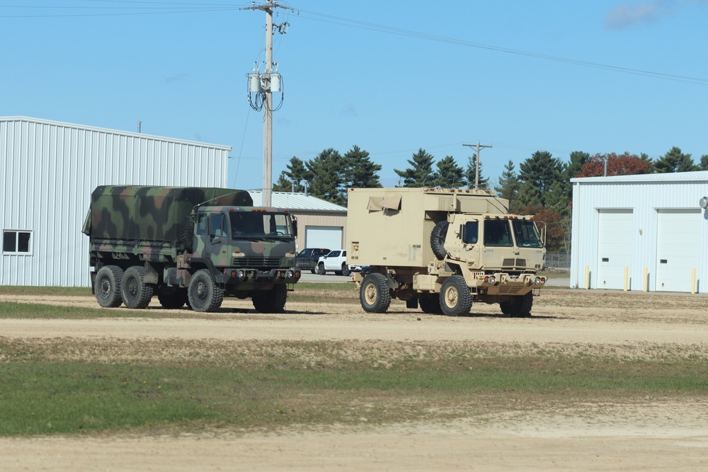 October 2020 training operations at Fort McCoy