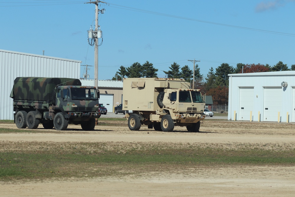 October 2020 training operations at Fort McCoy