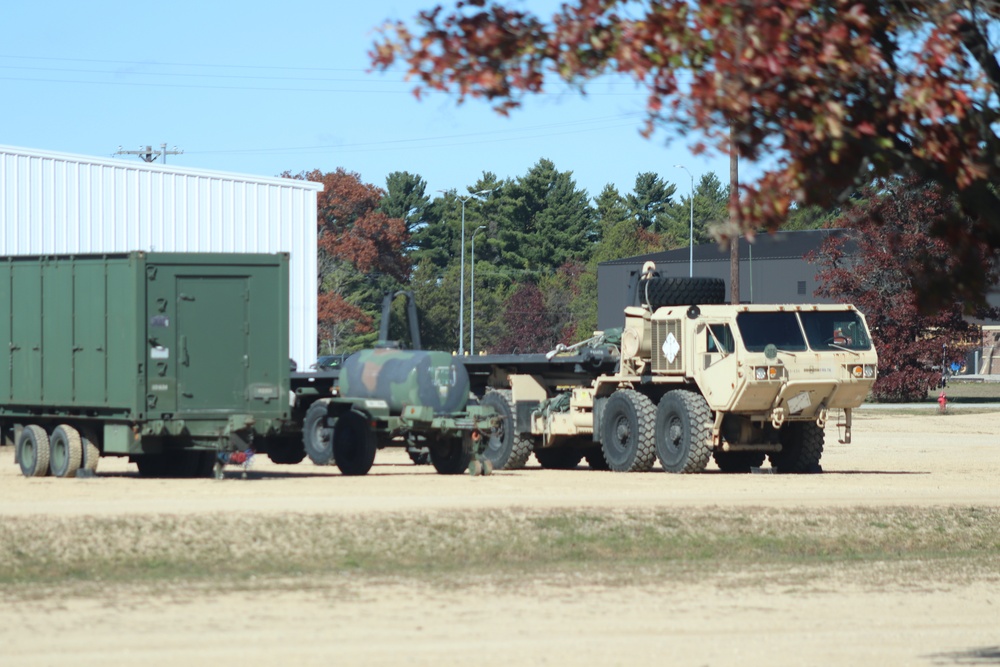 October 2020 training operations at Fort McCoy