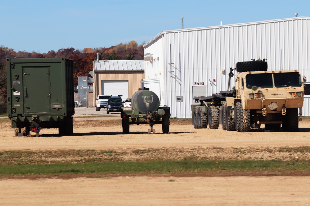 October 2020 training operations at Fort McCoy