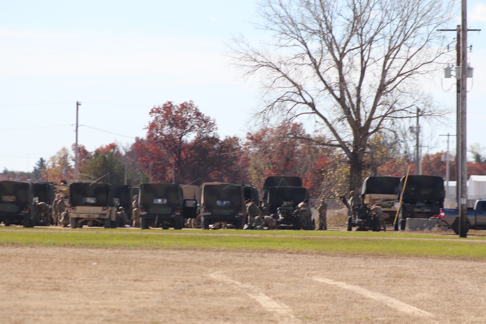 October 2020 training operations at Fort McCoy