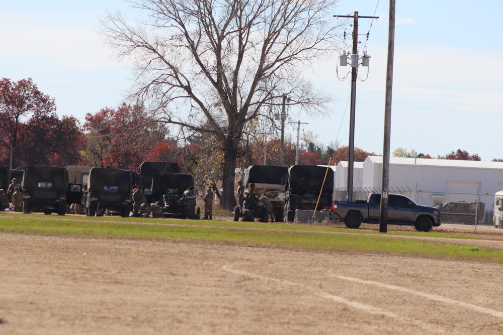 October 2020 training operations at Fort McCoy