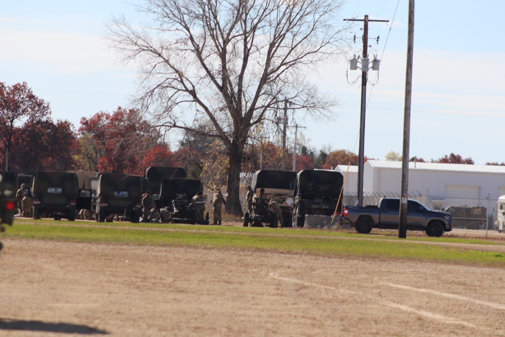 October 2020 training operations at Fort McCoy