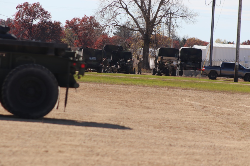 October 2020 training operations at Fort McCoy