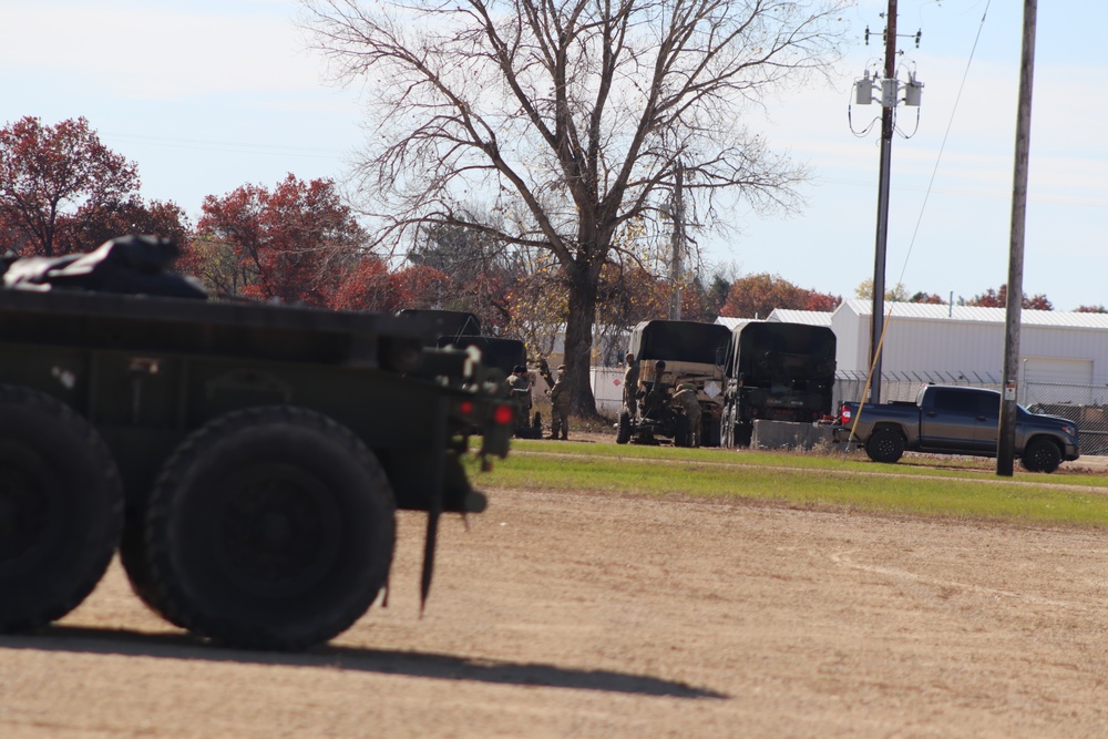 October 2020 training operations at Fort McCoy