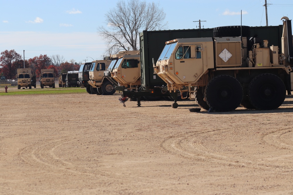 October 2020 training operations at Fort McCoy