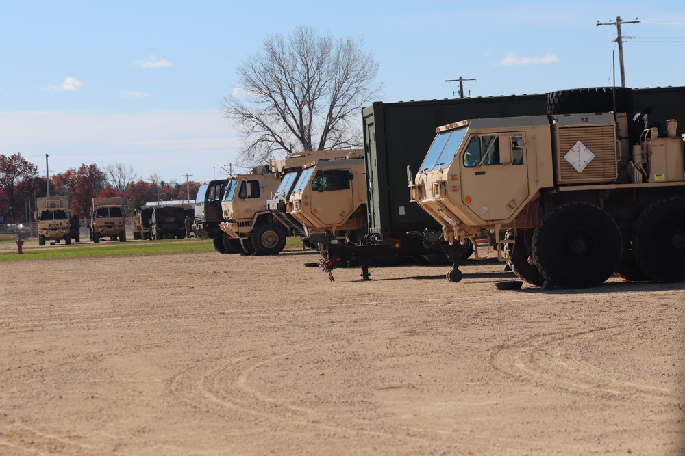 October 2020 training operations at Fort McCoy