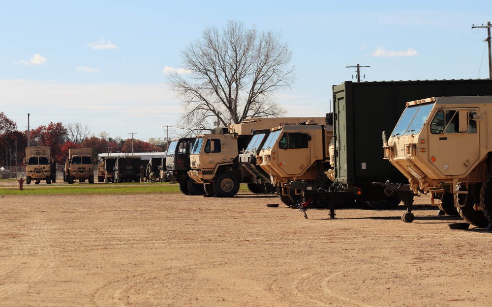 October 2020 training operations at Fort McCoy