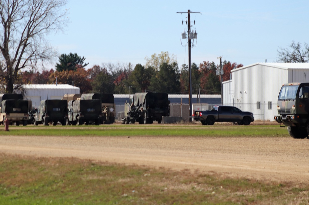 October 2020 training operations at Fort McCoy