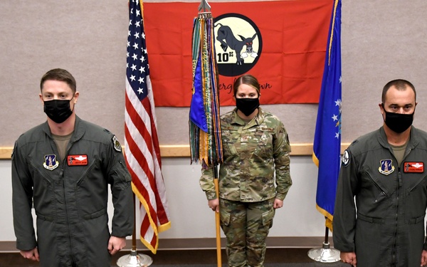 Howard takes command of 110th Bomb Squadron