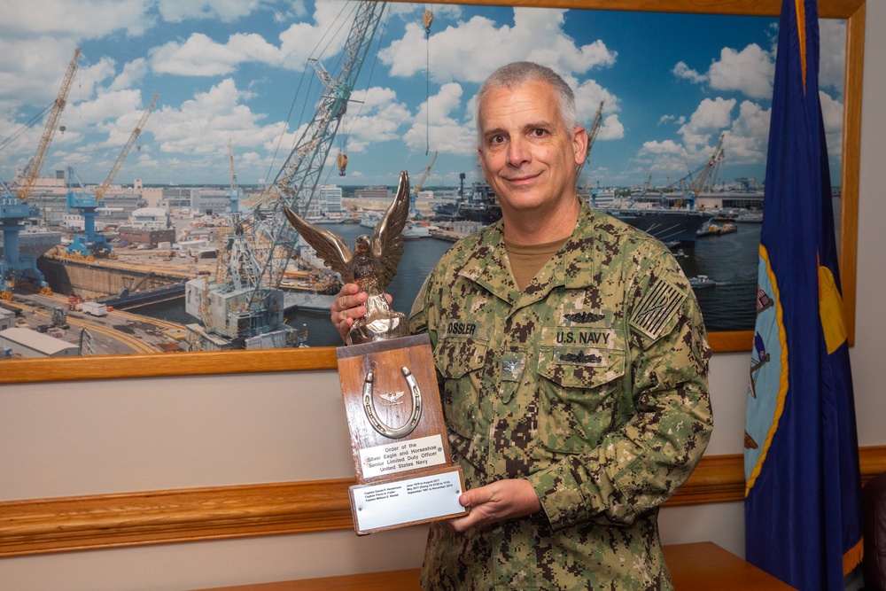 Silver Eagle Spreads His Wings - NNSY Says Farewell to Capt. Daniel Rossler