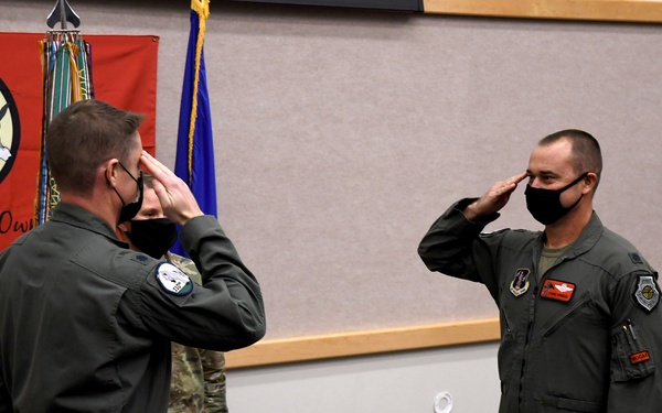 Howard takes command of 110th Bomb Squadron