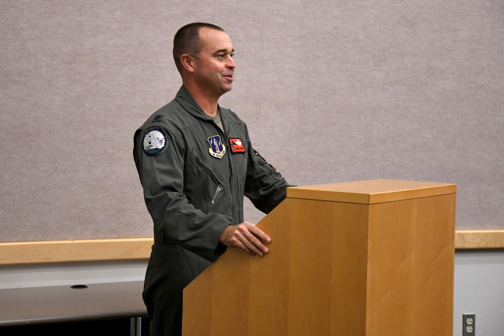 Howard takes command of 110th Bomb Squadron