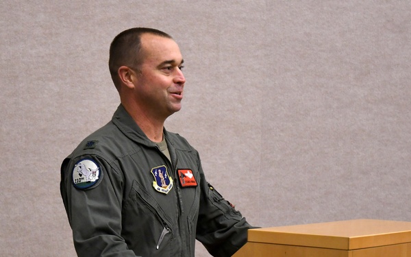 Howard takes command of 110th Bomb Squadron
