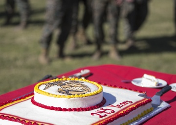 MCAS Yuma Cuts the Cake for 245th Birthday