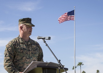MCAS Yuma Cuts the Cake for 245th Birthday