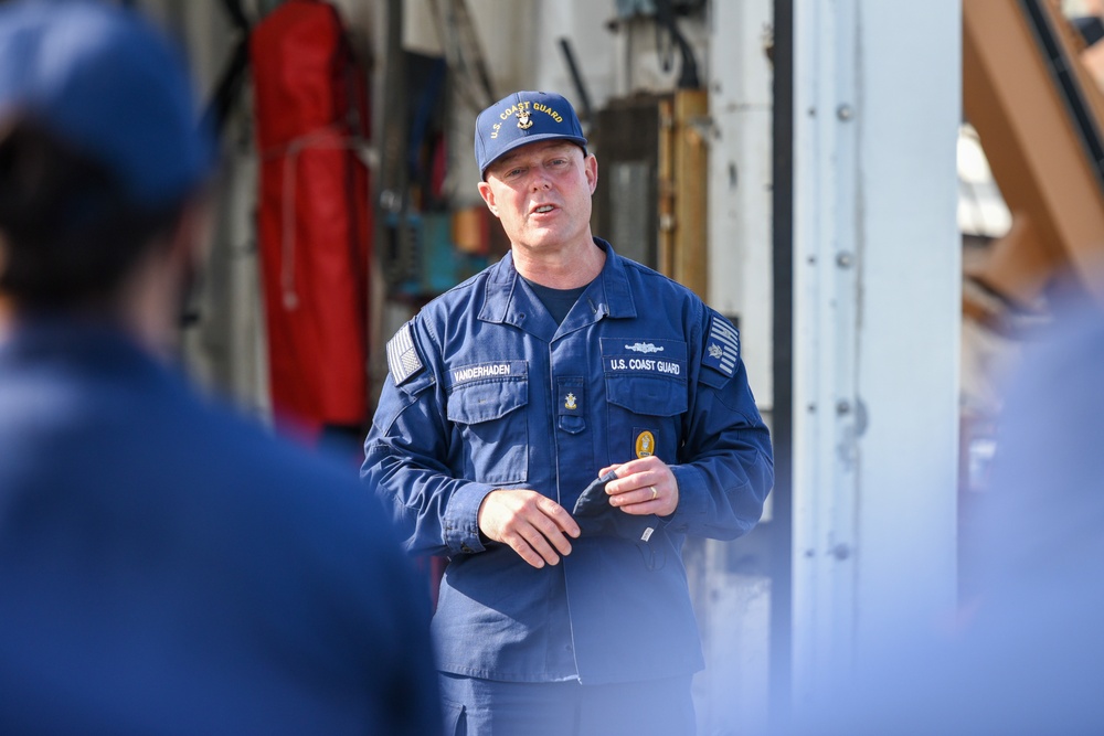 DVIDS - Images - Coast Guard member receives Silver Lifesaving Medal in ...