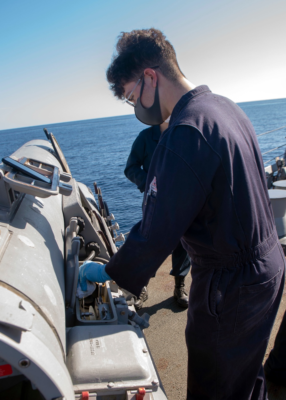 USS Curtis Wilbur Daily Operations