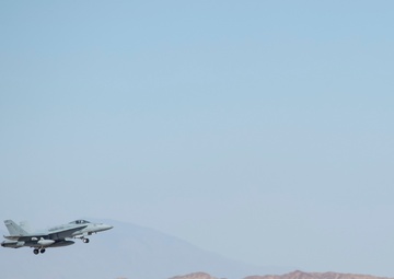 VMFA(AW)-224 F/A-18 Takes Off